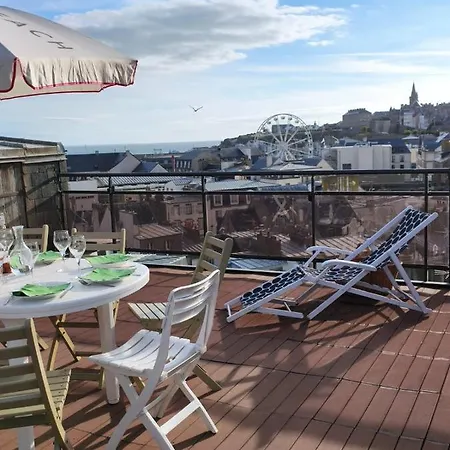 Appartement Le Balcon des Vents à Granville Extérieur photo